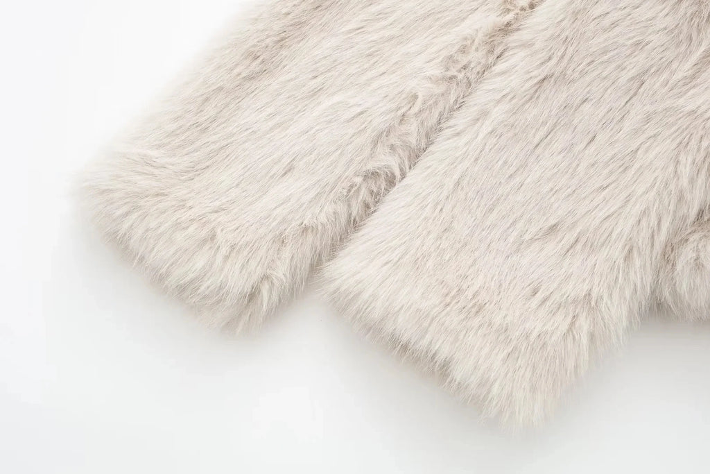 Veste Courte en Fourrure