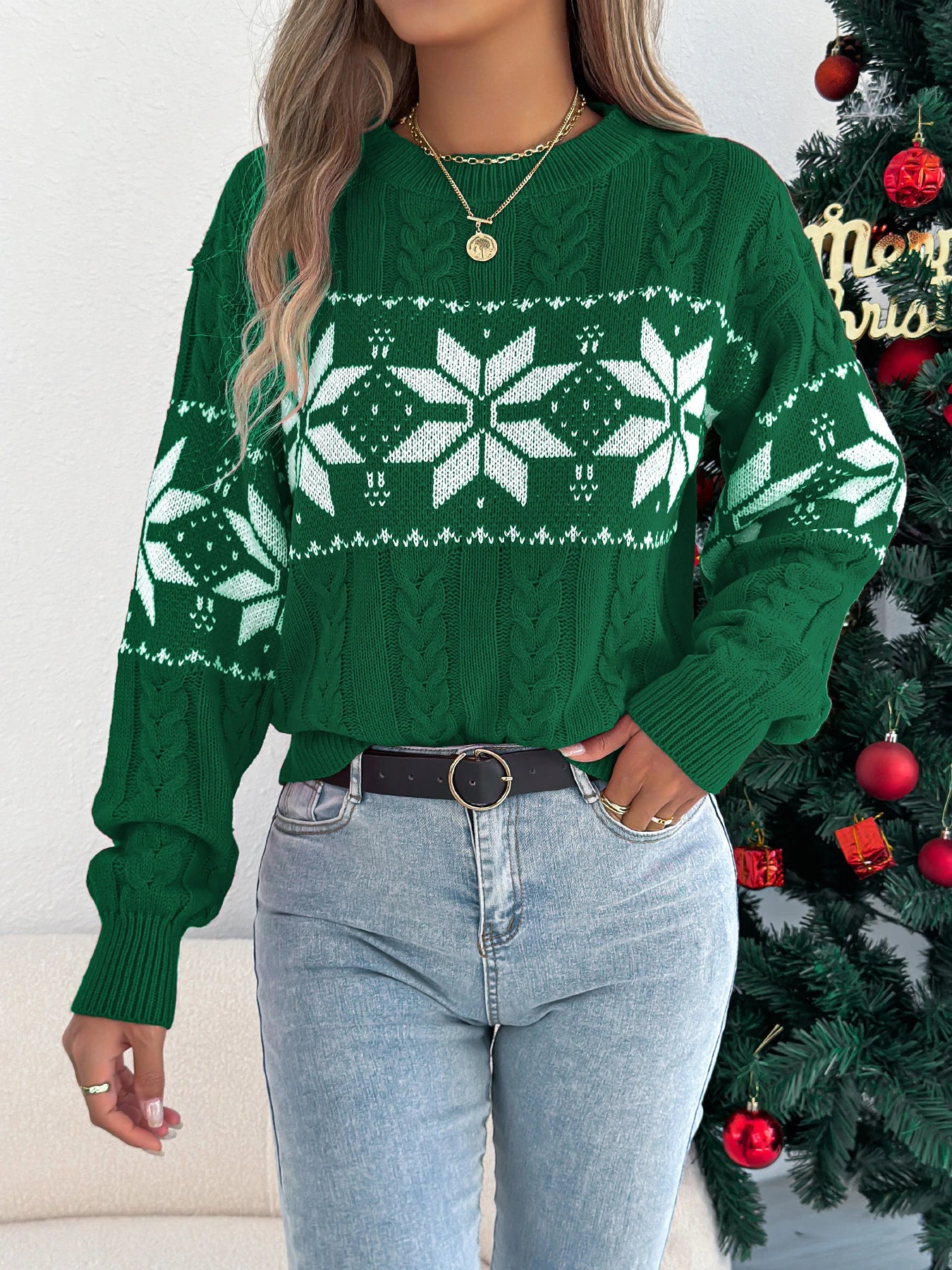 Pull de Noël Elle&Gante
